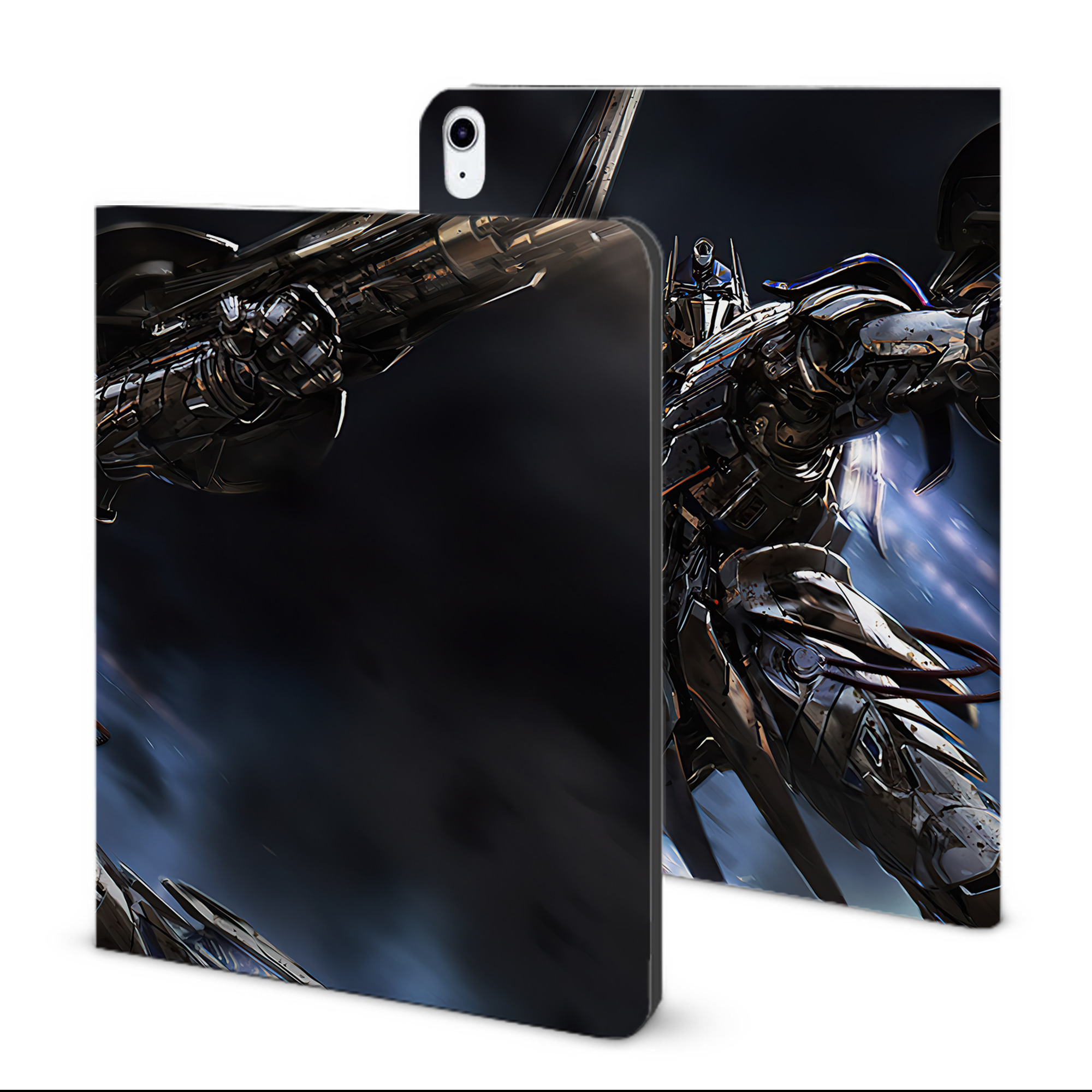 （画像用） Transformers トランスフォーマー IPad ケース ブック型 PUレザー TPU 耐衝撃 軽量 薄型 ペン収納なし 全面保護 IPad 各モデル対応